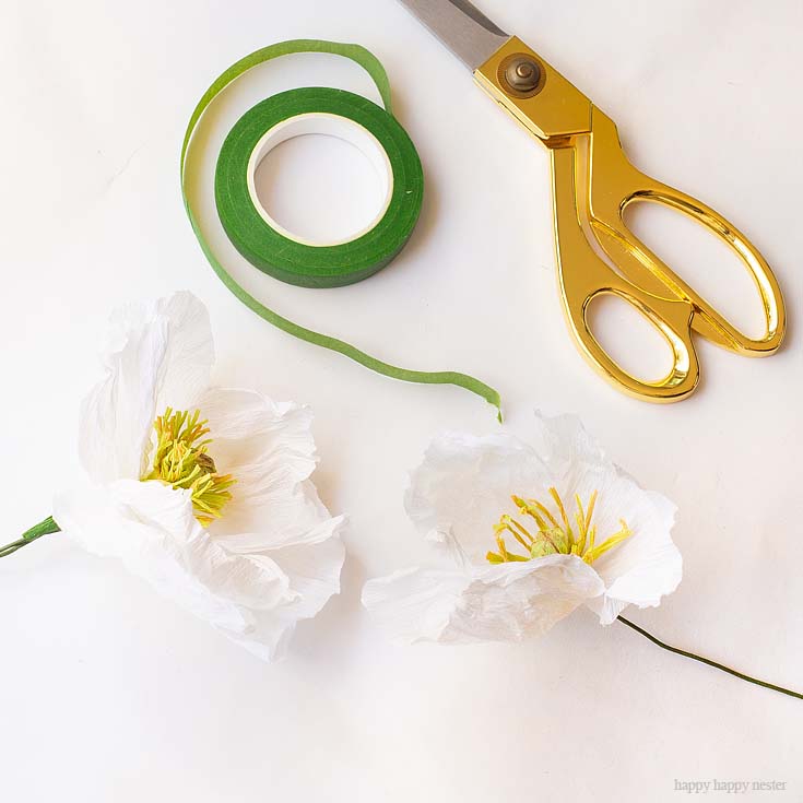 EASY Crepe Paper Flowers For Beginners - Step By Step Tutorial