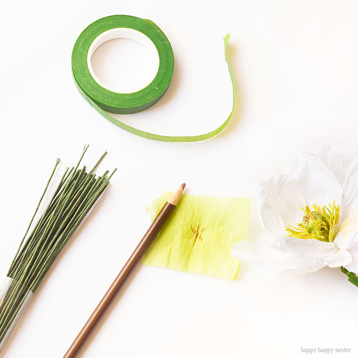 How to Make Crepe Paper Flowers - Happy Happy Nester