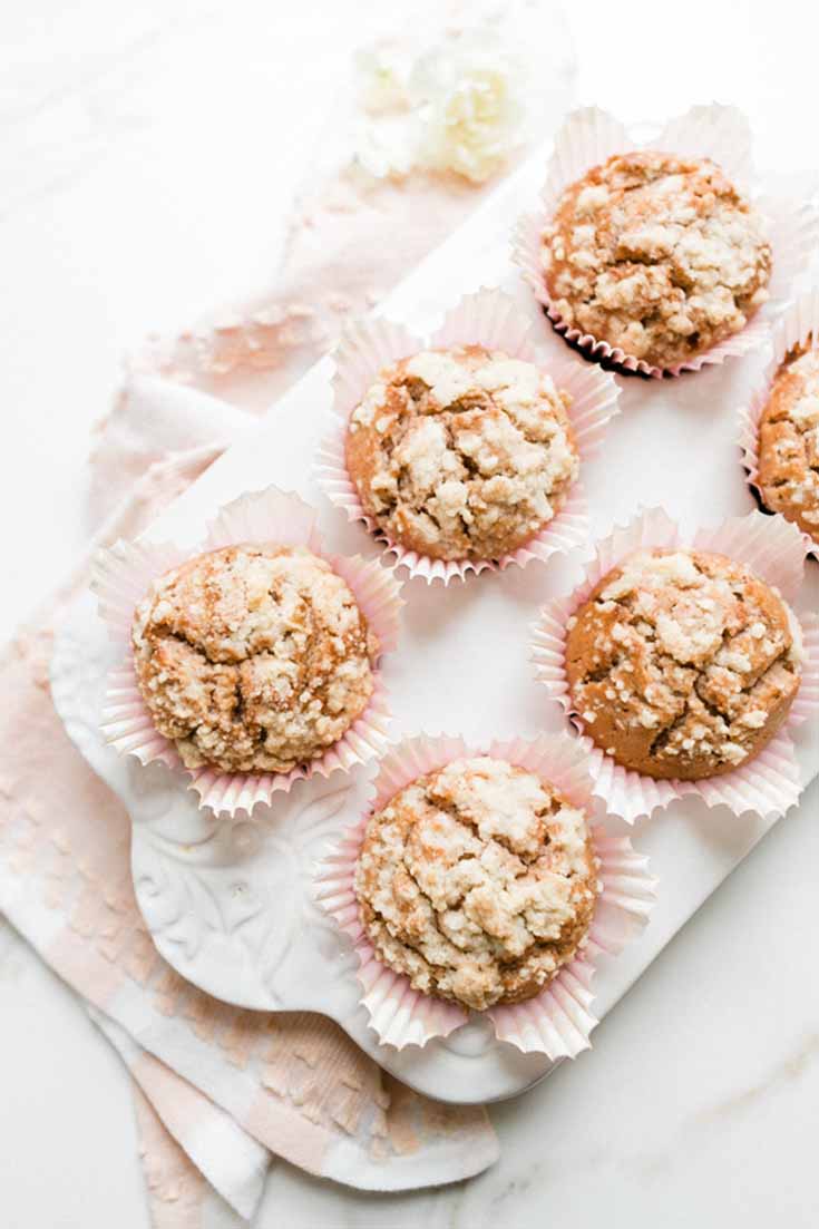 These Strawberry Lemon Crumble Muffins are great for a Mother's Day Brunch. And This Simple Punch Recipe for Mother's Day. And make this easy drink for special occasions or any party. Make it with rum or as a non-alcoholic drink. This Planters Punch drink has pineapple, orange juice, and grenadine in the ingredients. #drinks #cocktails #punch #weddings #weddingparty #rum #planterpunch #mocktails