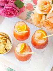 Simple Punch Recipe for Mother's Day
