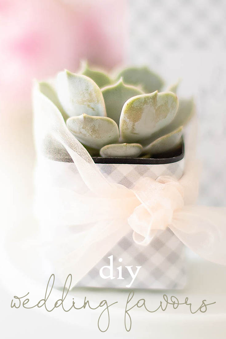 Cute DIY Wedding Favors