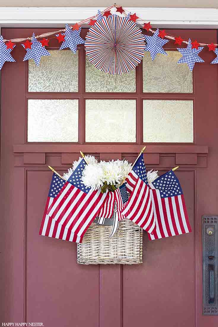 Front Porch Ideas for 4th of July