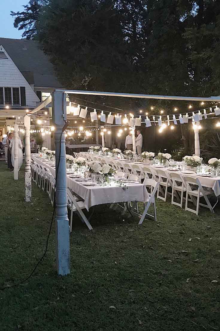 Outdoor Engagement Party