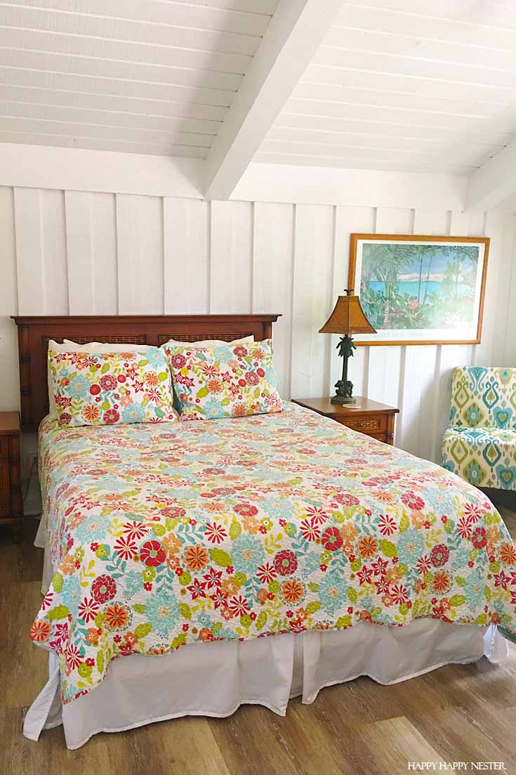 This cute Kauai beach cottage was so fun to stay at. Check out this informative trip on where to stay in Kauai Hawaii. #vacations #summertrips #hawaii #travel #tropical