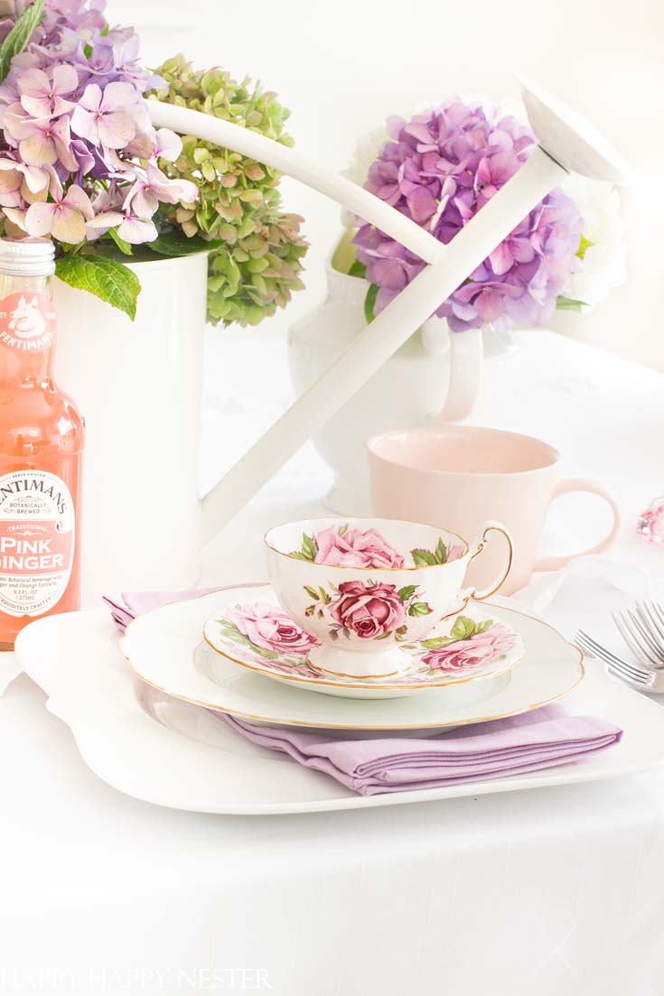 Beautiful Teacups for a Tea Party - Happy Happy Nester