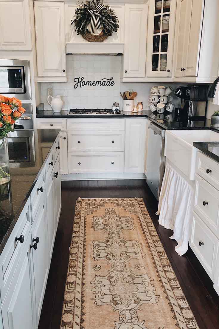 Can you believe that these kitchen cabinets are painted by the owner? View the fabulous transformation of this kitchen. #remodel #kitchenremodel #paintedcabinets #diy