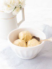 Almond Custard Ice Cream Recipe