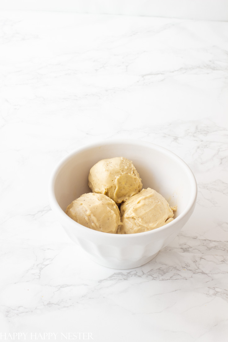 This Almond Custard Ice Cream Recipe is yummy! Almond Milk is its base and the eggs make it super creamy like regular ice cream. The added flavor of vanilla bean paste will delight your tastebuds. You will love this even if you aren't allergic to milk. #recipes #almondmilkicecream #icecream #icecreamrecipes #desserts