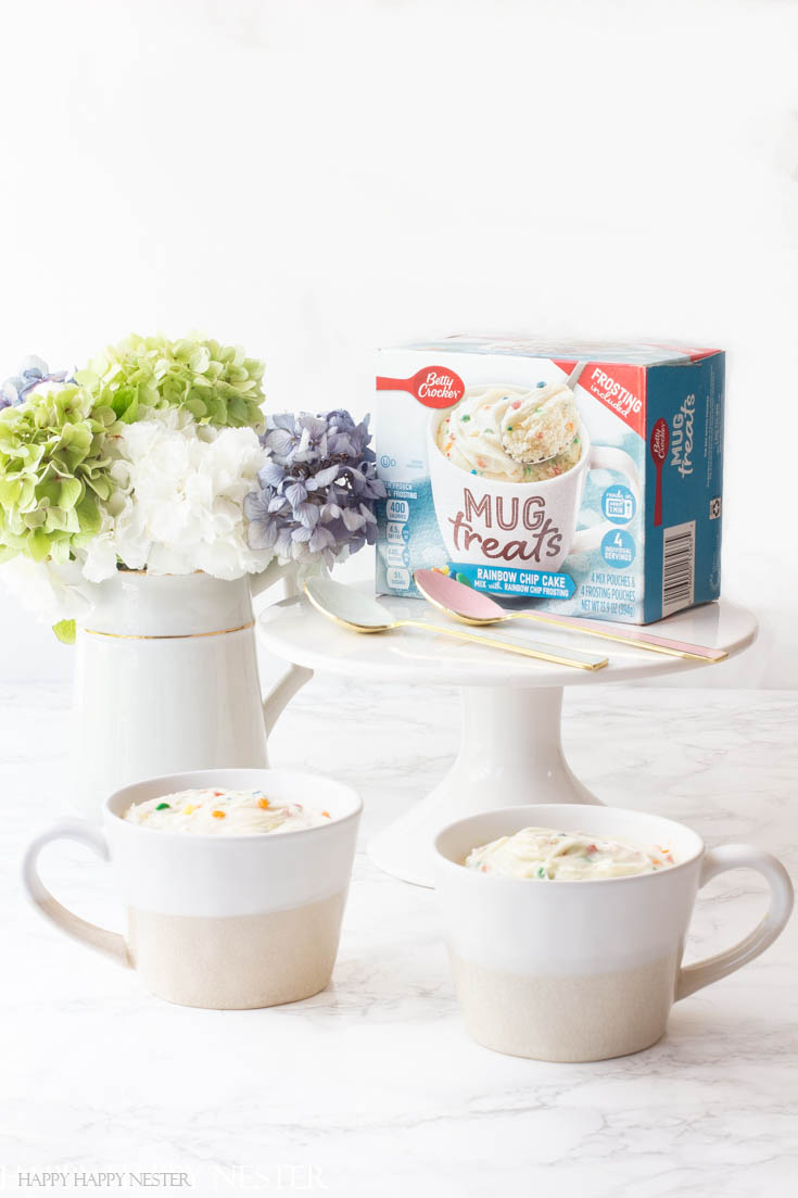 These Betty Crocker Easy Mug Cake Desserts make satisfying a sweet tooth so convenient. They are the perfect snack that only takes minutes to make. 