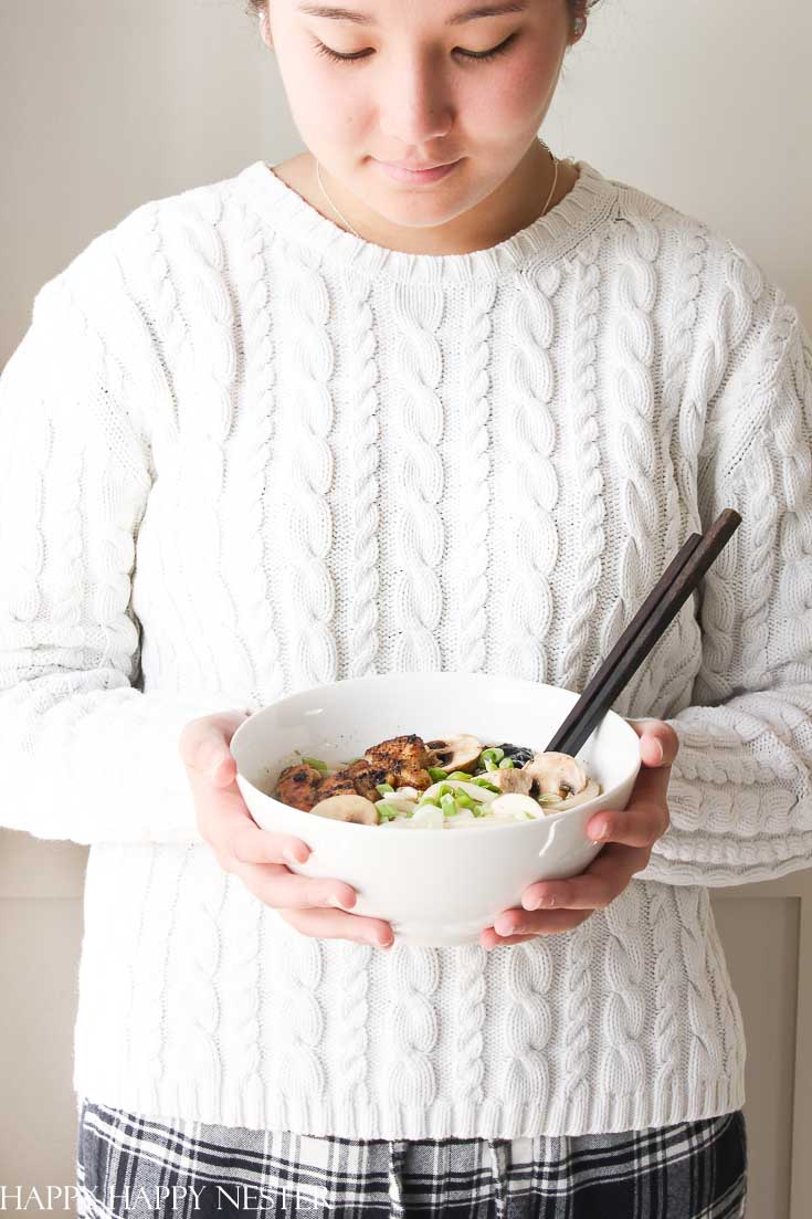 This Homemade Chicken Noodle Soup goes beyond the traditional recipe. It uses the delicious Japanese Udon Noodles that make this broth utter perfection. Find the tasty thick udon noodles at your Asian grocery store. Learn how to make this wonderful comfort food recipe. #chickennoodlesoup #soup #udon #japanesecuisine