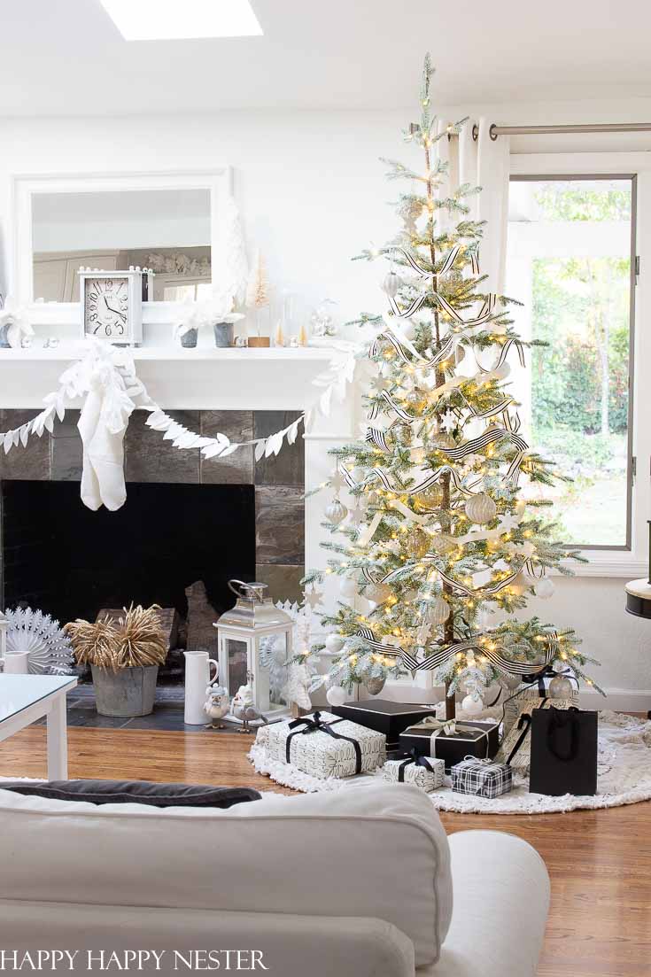 Frosted Alpine Balsam Fir Christmas Tree