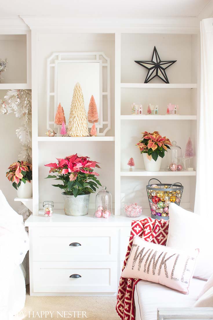 This beautiful white mirror is the best addition to either a wall, bookshelf, or wall. This pillow is a part of a review of Serena & Lily's home projects.