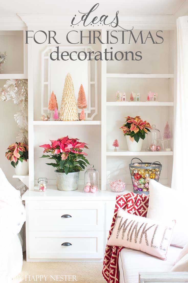 Do you need some Easy Ideas for Christmas Decorations? This post contains a wide array of holiday decor. Tons of decorating ideas from 15 talented bloggers. #christmas #christmasdecorating #holidaydecor