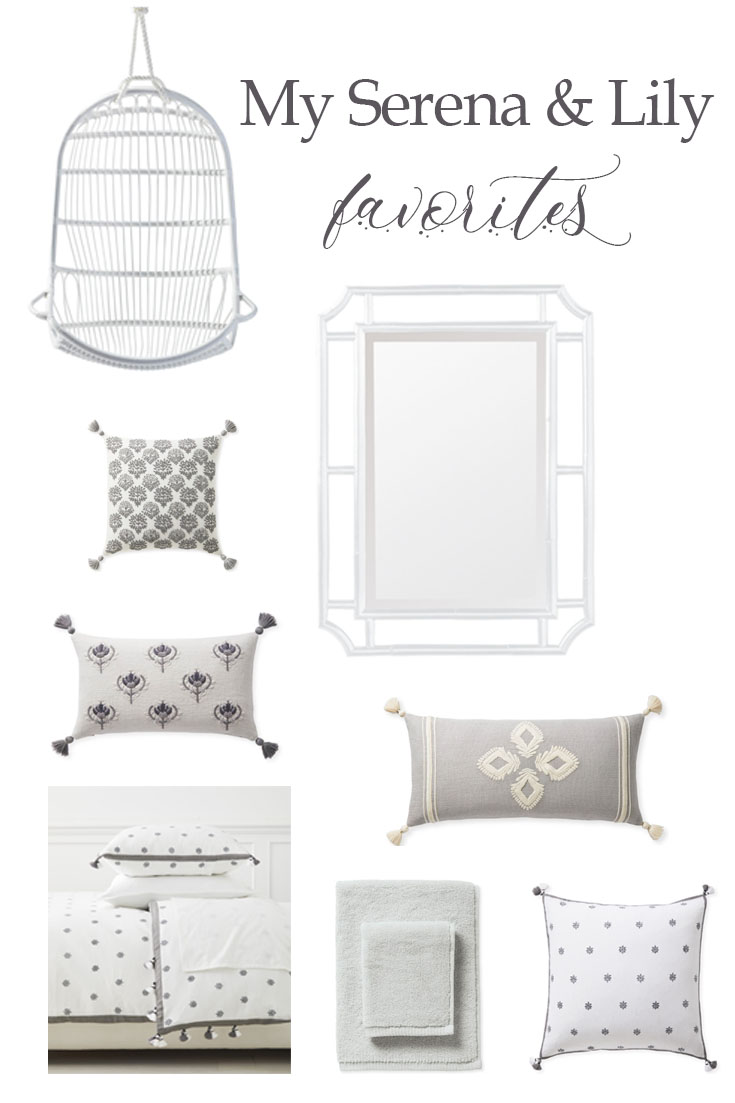 Here are my favorite Serena & Lily picks. Their home decor is fabulous and all their products are so well made. Check out my favorites and why I love them.