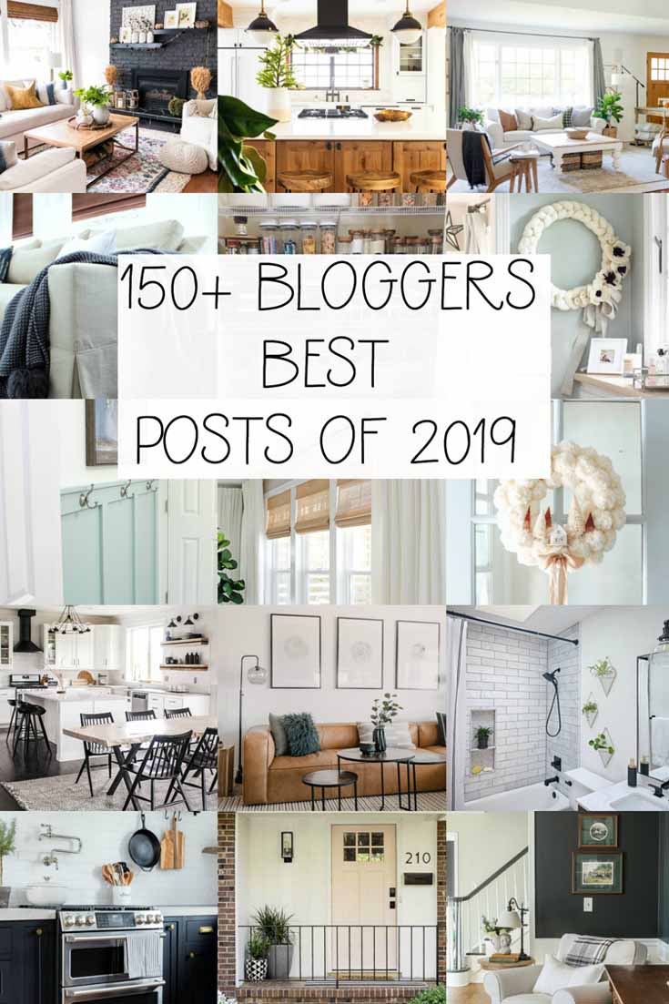 Enjoy this helpful roundup of my Top 10 Blog Posts of 2019. It's my reader's favorites, which include crafts and recipes. These are great recipes and crafts. #recipes #crafts #homedecor