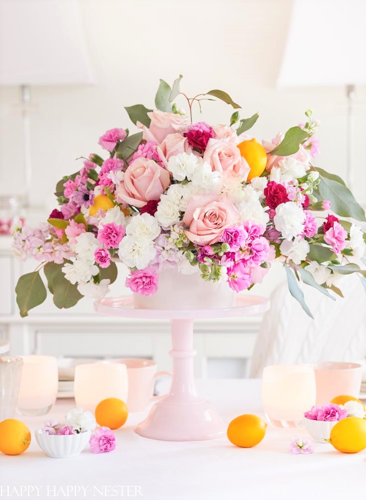 Décoration de table - Or rose - Happy Family