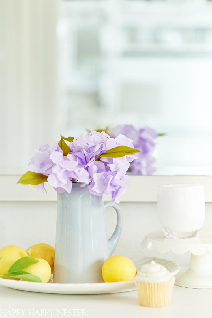 diy paper hydrangeas