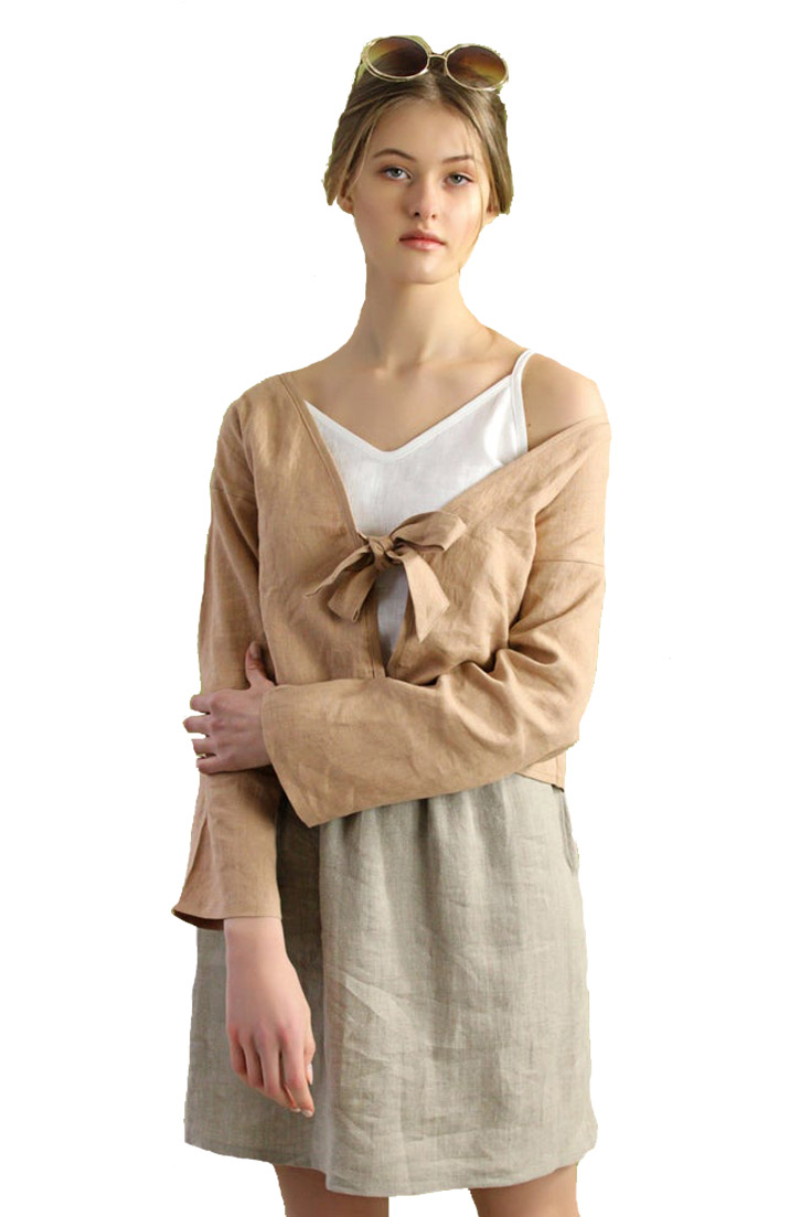 cute linen top from a wonderful boutique shop