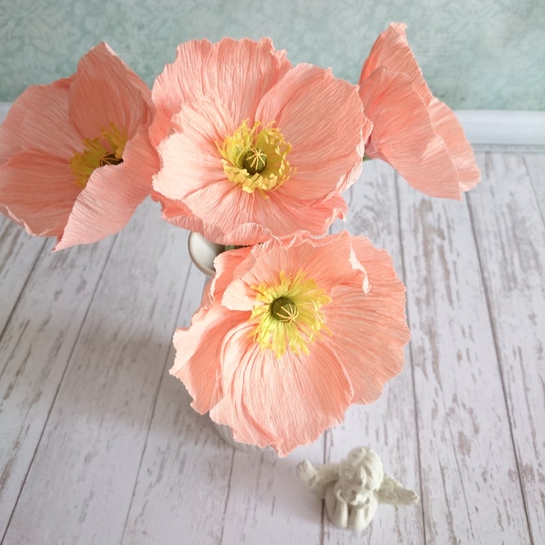 How to Make Crepe Paper Flowers - Happy Happy Nester