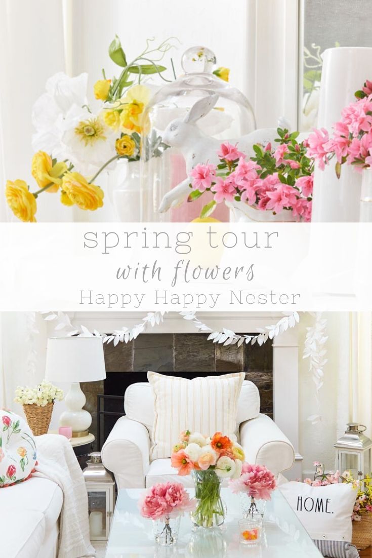 spring tour with flowers