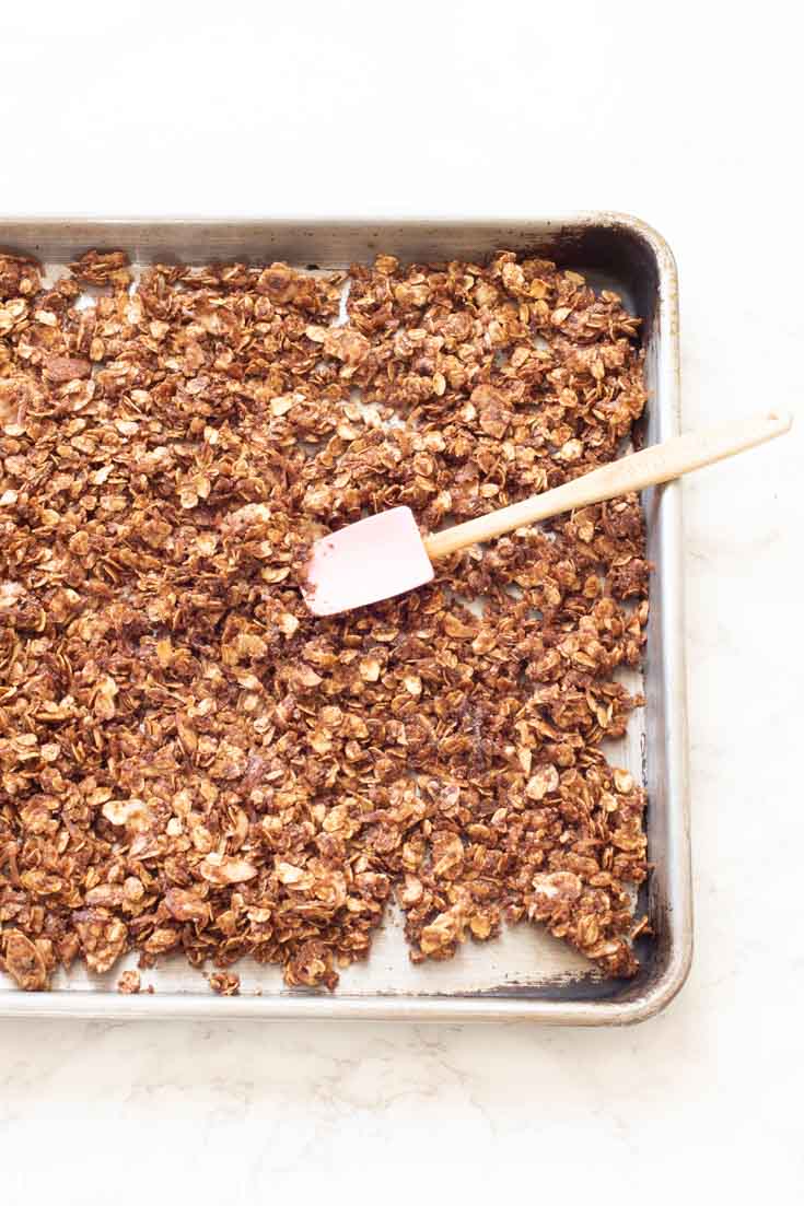 the easiest granola recipe