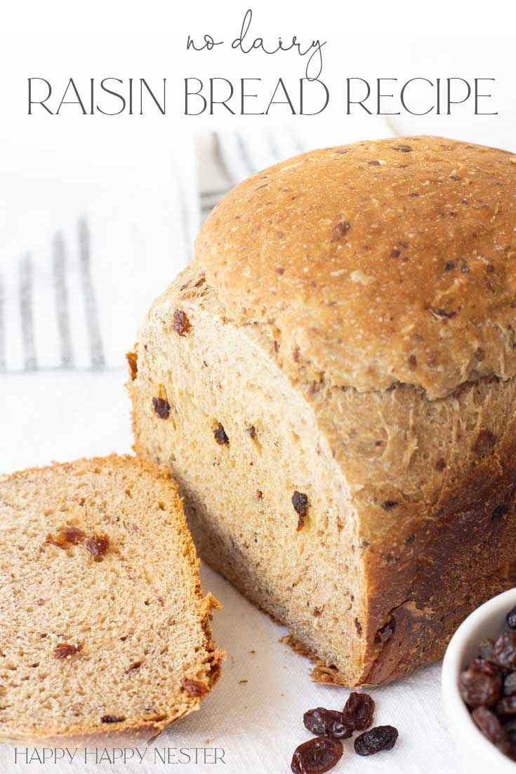 raisin bread recipe pin