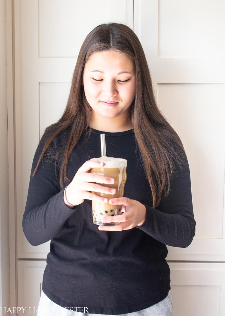 Boba or Bubble Tea Recipe • Happy Family Blog