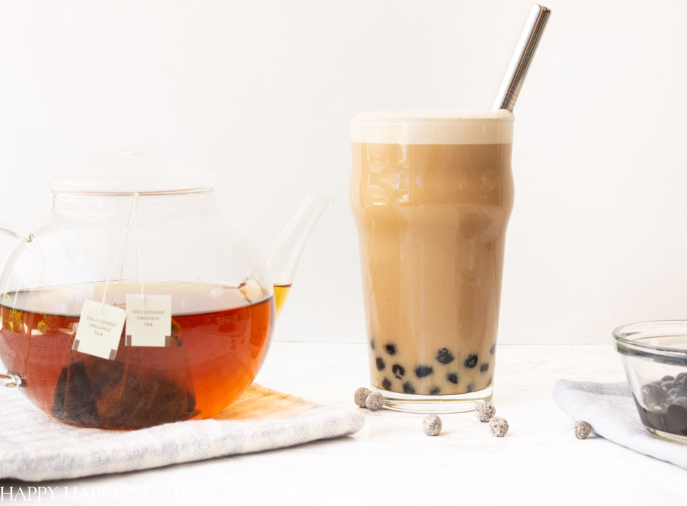 Bubble Milk Tea (Bubble Tea Recipe) - The Flavor Bender