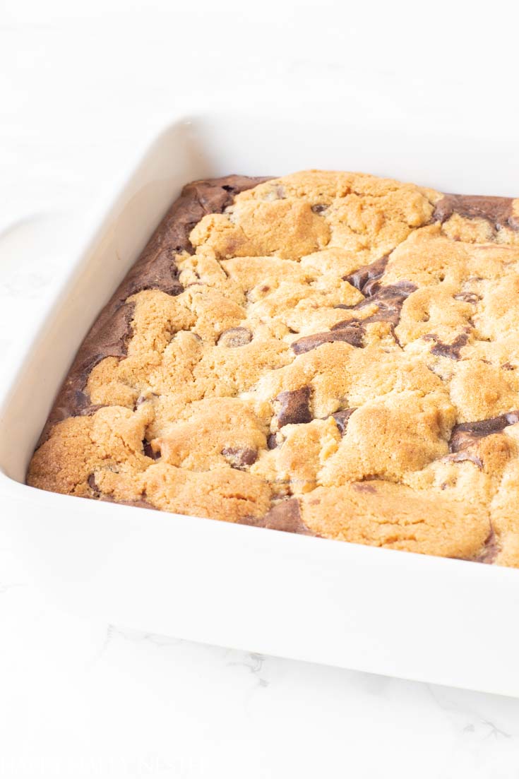 Chocolate chip cookie brownies recipe