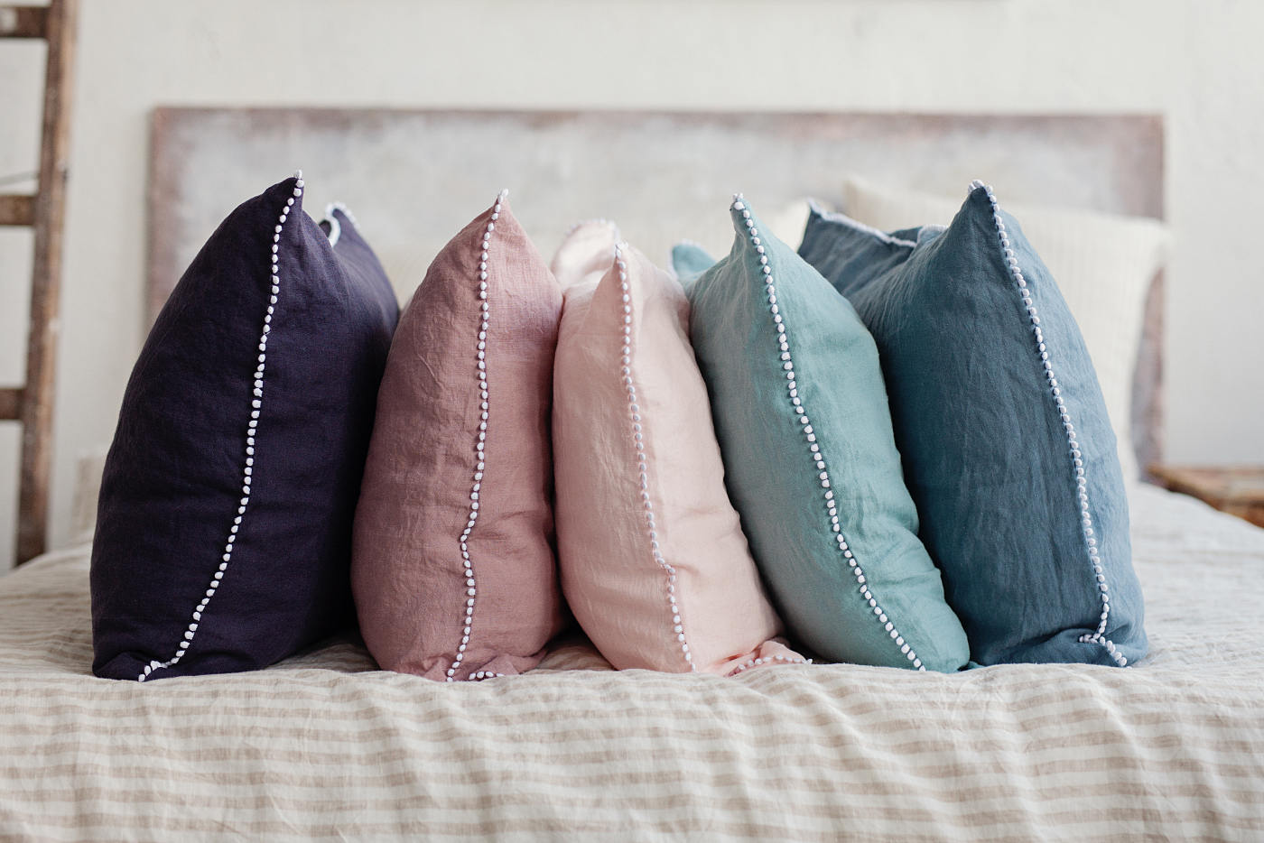 beautiful linen bedding from Lithuania