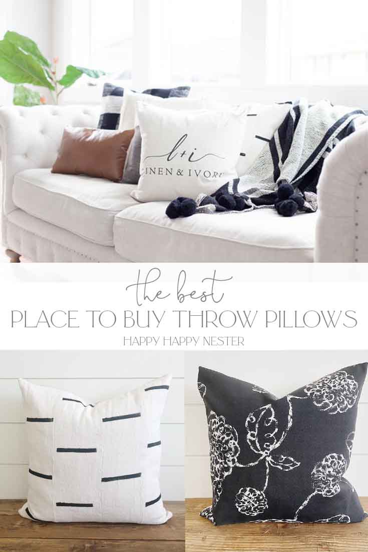the best place to buy throw pillows pin