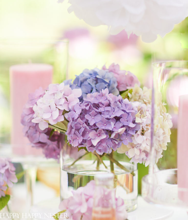 Lavender Outdoor Summer Table Setting - So Much Better With Age