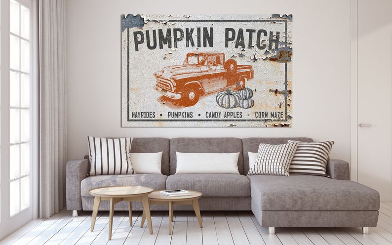 pumpkin patch sign