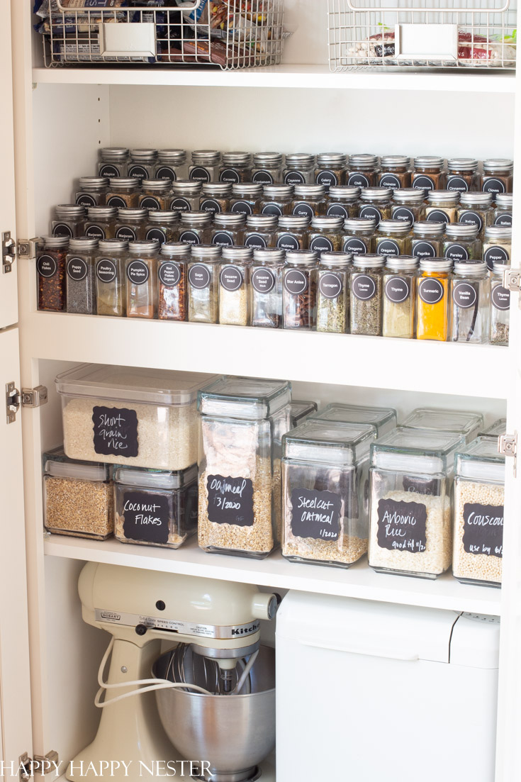 Spice Rack Organizing Ideas - Happy Happy Nester