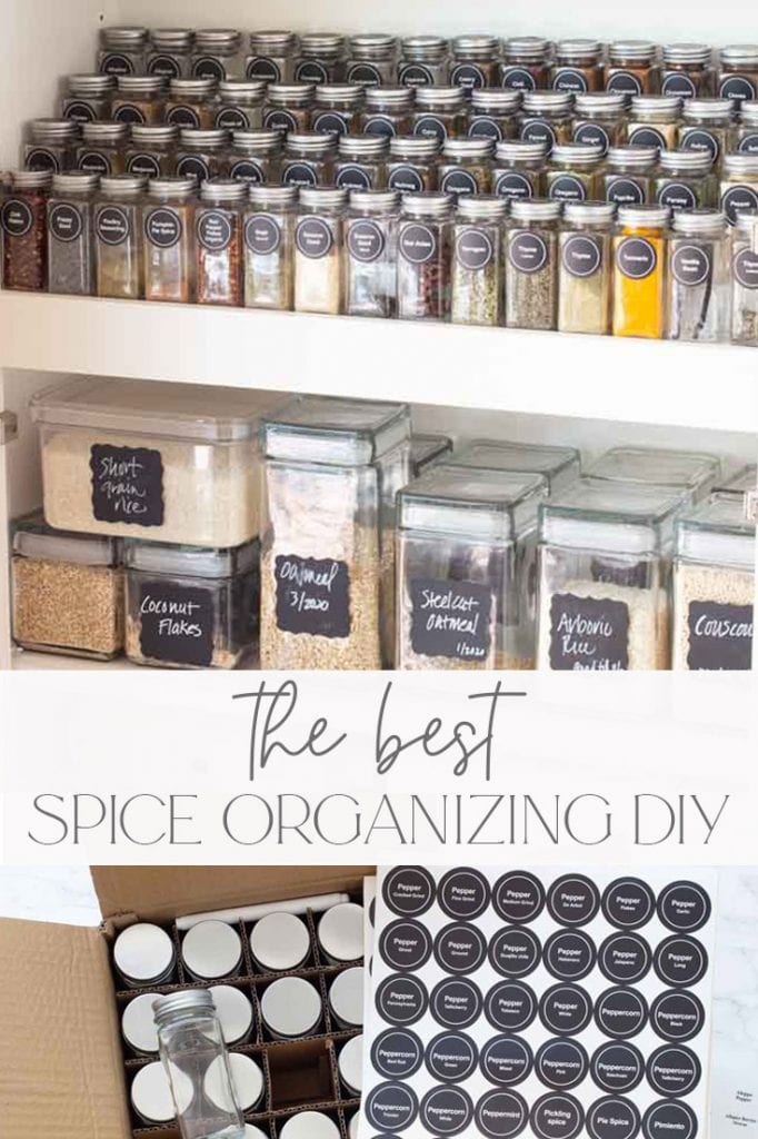 DIY Spice Jars - Styled Snapshots