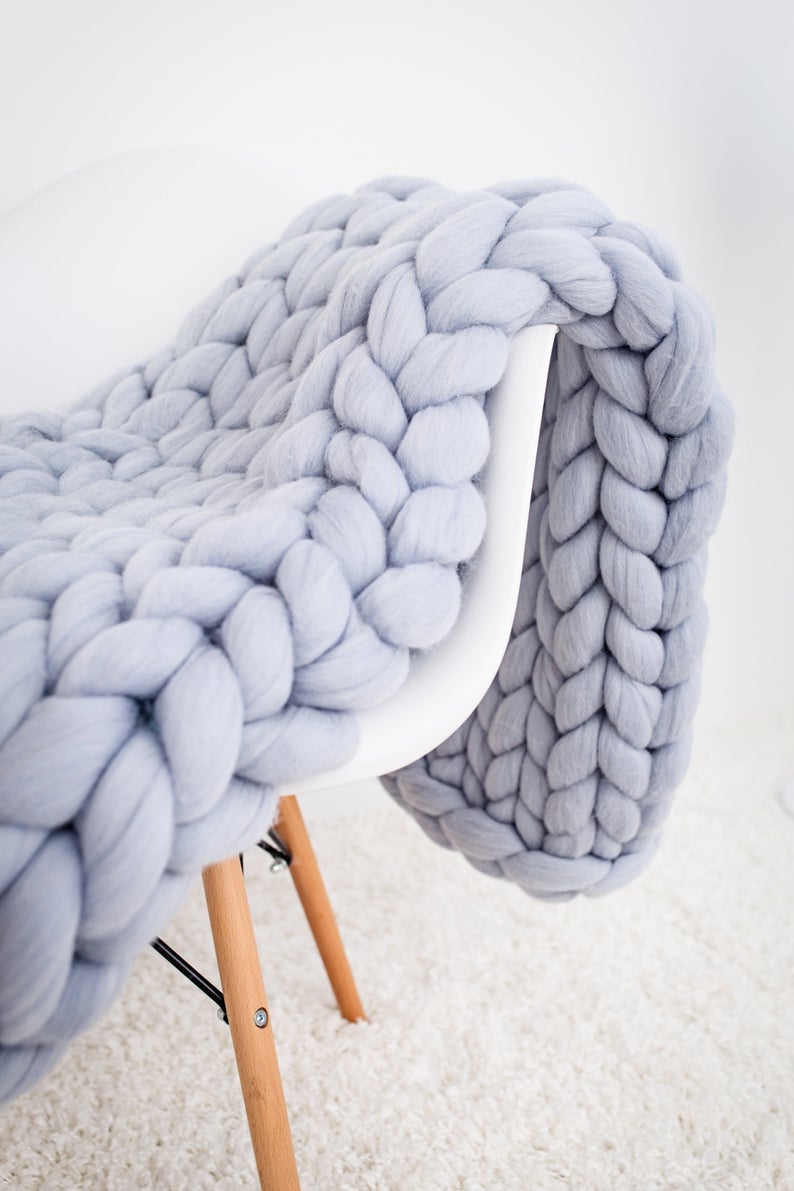 chunk wool blanket is a part of a collection of cozy beautiful blankets.