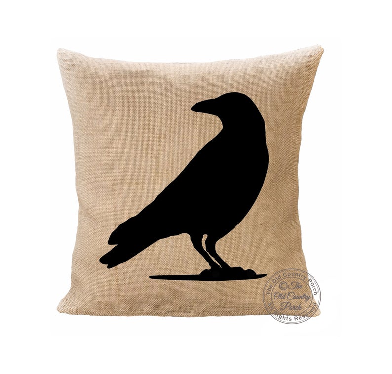 raven pillow