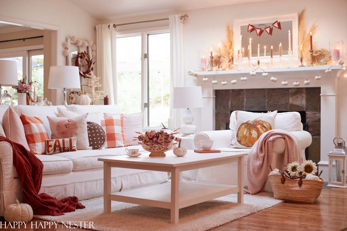 Charming Pink Fall Decorations for Your Home