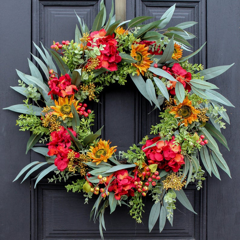 beautiful fall wreaths for your front door