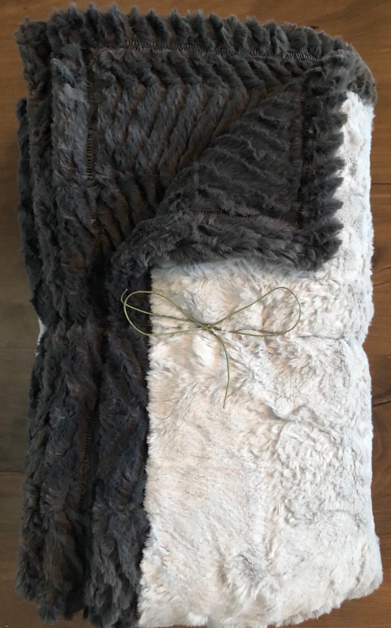 faux fur minky blanket