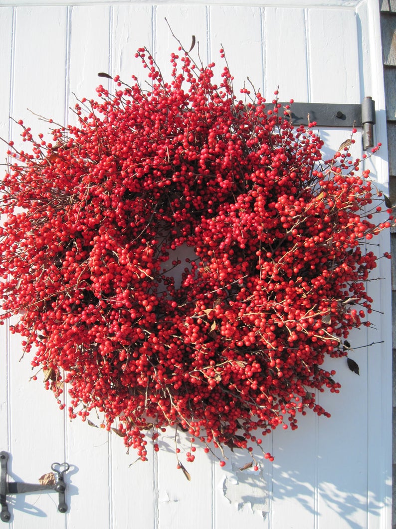 real winterberry wreath