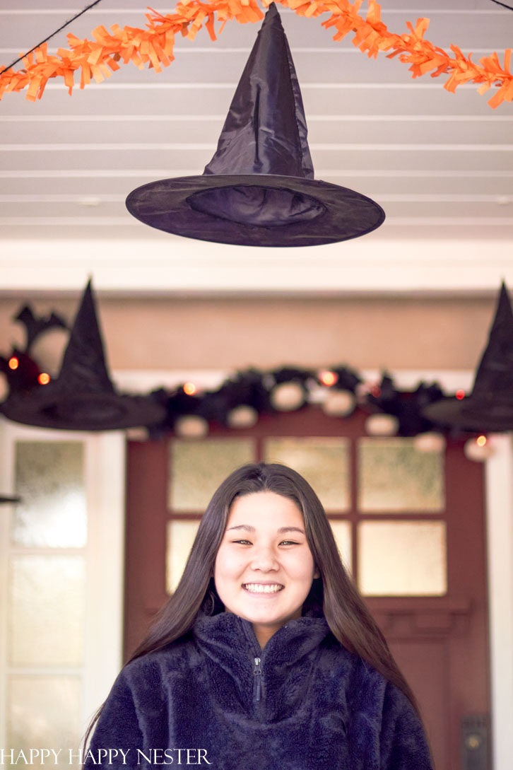 magical and easy Halloween porch decor