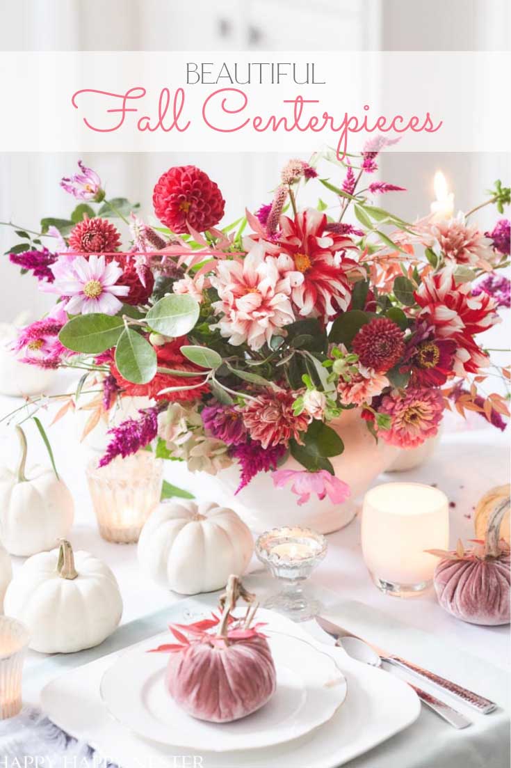 21 DIY fall centerpiece ideas pin