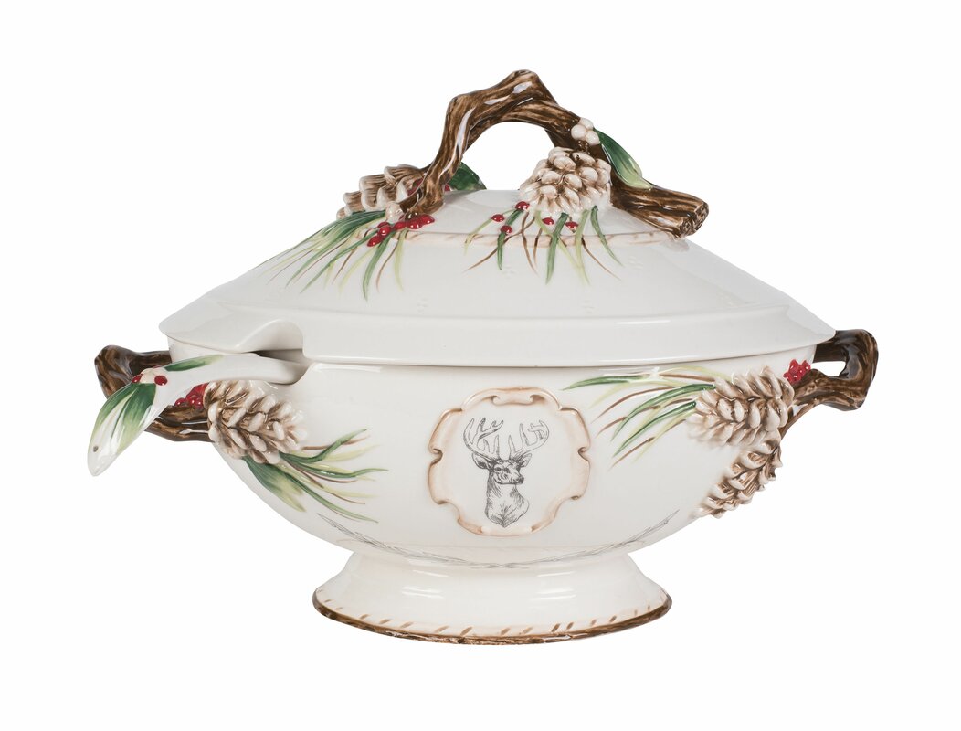 fitz and floyd soup tureen