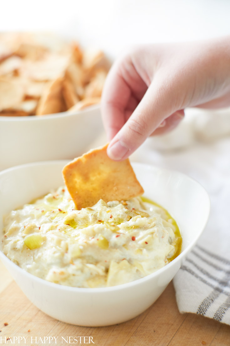 cheesy artichoke dip recipe