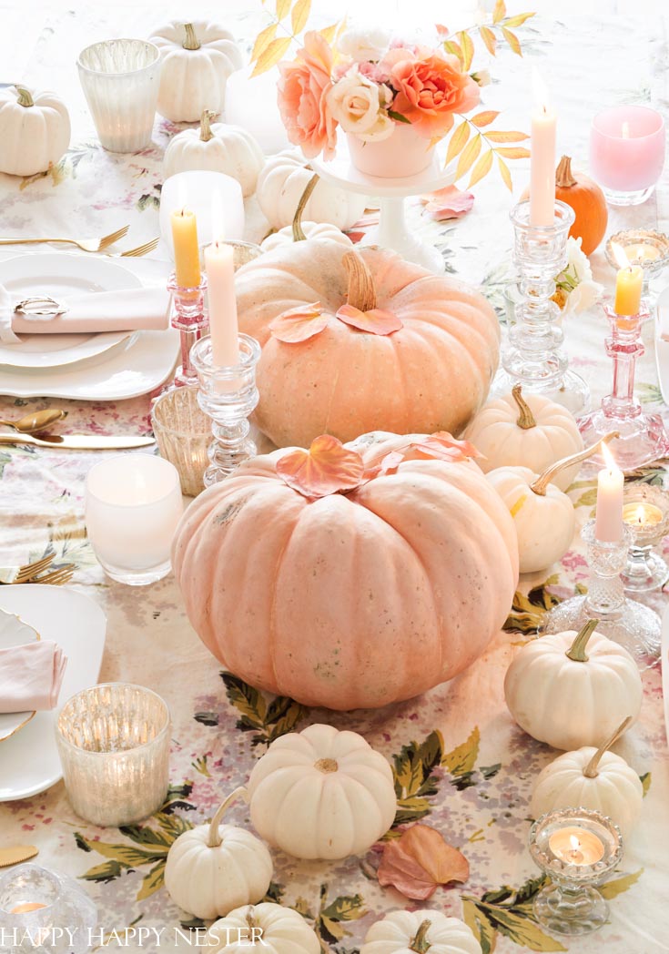 simple thanksgiving table