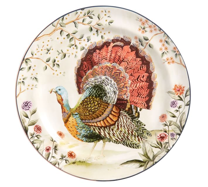 turkey plate for Thanksgiving dinner
