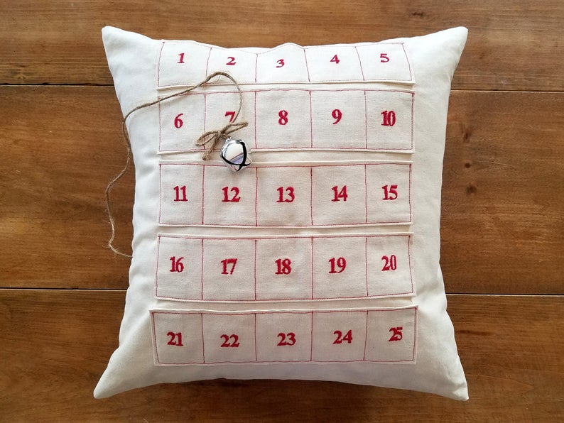 advent pillow