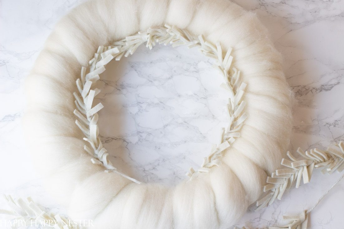 diy winter wreath