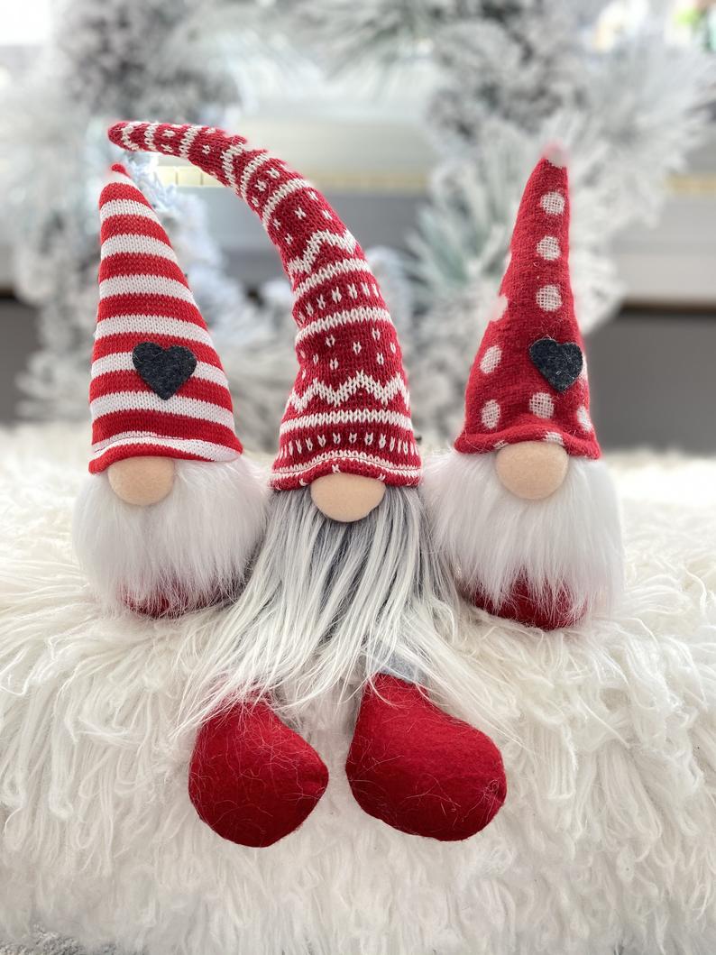 Viking Couple Gnomes - Christmas Gnome - Love Couple - Holiday Gift -  holiday decorations - Christmas Unique Decorations - Scandinavian